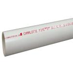 Charlotte Pipe2 in. x 10 ft. White Schedule 40 PVC Pipe Solid Core (PVC 07200 0600)