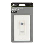 Commercial Electric1-Gang White HDMI and Coaxial Plastic Wall Plate (DPPSSW-1CH-1)