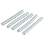 Commercial Electric 1/4 in. Heat Shrink Tubing, White (5-Pack) - HS-250W