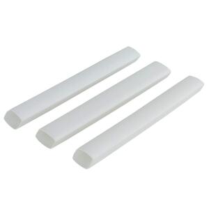 Commercial Electric3/8 in. Heat Shrink Tubing, White (3-Pack) - HS-375W