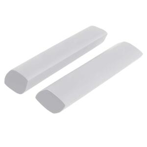 Commercial Electric3/4 in. Heat Shrink Tubing, White (2-Pack) - HS-750W