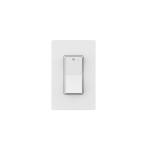 Commercial Electric 15 Amp Single-Pole White Smart Light Switch with Wi-Fi and Bluetooth Technology (1-Pack)