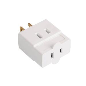 Commercial Electric3-Outlet 15 Amp Cube Wall Tap ( LA-20)