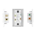 Commercial Electric 15 Amp Single-Pole White Smart Paddle Dimmer Light Switch - 1 Pack