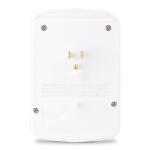 Commercial Electric 6-Outlet Surge Protector Wall Mounted - White