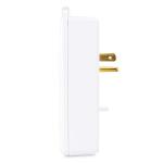 Commercial Electric 6-Outlet Surge Protector Wall Mounted - White