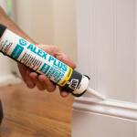 DAP Alex Plus 10.1 oz. White Acrylic Latex Caulk Plus Silicone (18103)