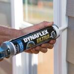 DAPDYNAFLEX Ultra 10.1 oz. White Advanced Exterior Window, Door, and Siding Sealant (18211)