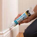 DAP Alex Fast Dry 5.5 oz. White Acrylic Latex Plus Silicone Caulk (18436)