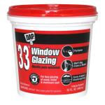 DAP 33 1 qt. White Window Glazing (12123)