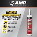 DAP AMP Advanced Modified Polymer 9 oz. White Kitchen and Bath Sealant (00762)