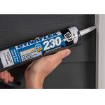 DAP Dynaflex 230 10.1 oz. White Premium Elastomeric Exterior/Interior Window, Door and Trim Sealant (18275)