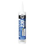 DAPDynaflex 230 10.1 oz. White Premium Elastomeric Exterior/Interior Window, Door and Trim Sealant (18275)