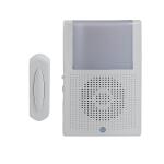 Defiant Wireless Plug-In Doorbell Kit - White