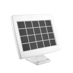 Defiant180° White Motion Sensor Solar Powered Outdoor 2-Head LED Security Flood Light 1000 Lumens (DFI-0654-WH)