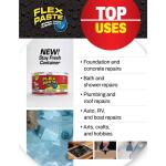 FLEX SEAL FAMILY OF PRODUCTSFlex Paste 16 oz. White Interior/Exterior Multipurpose Sealant (PFSWHTR16)