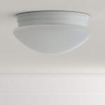 9 in. LED White Flush Mount (IPF3011L-3/WHT)