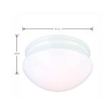 9 in. LED White Flush Mount (IPF3011L-3/WHT)