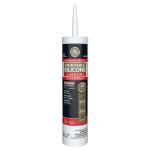 GEPaintable Silicone Supreme 9.5 oz. White Kitchen and Bath Caulk (2709113)