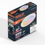 HALO HLB 6 in. Slim Canless Smart Wi-Fi LED Recessed Downlight with Color and Tunable White, WiZ Pro (HLB6099WZRGBWMWR)