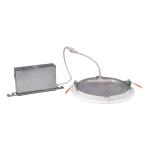 HALO HLBSL Series 6 in. Dimmable Adjustable CCT Canless IC Rated Integrated LED Recessed Light Kit for Indoor/Outdoor (HLBSL6099FS351EMWR)