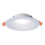 HALO RL 6 in. Canless Recessed LED Downlight, 900/1200lm, 5CCT, D2W, 120V, DM (RL6LS9FSD2W1EWHDM)