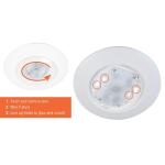 HALO HLC 6 in. Integrated LED Recessed Light Trim 3000K (6-Pack) (HLC6099301EWH-6BP)