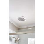 Hampton Bay 80 CFM ENERGY STAR Ceiling Mount Roomside Installation Bathroom Exhaust Fan 