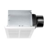 Hampton Bay 80 CFM Humidity Sensing Ceiling Mount Room Side Installation Bathroom Exhaust Fan, ENERGY STAR