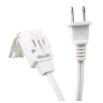 HDX 12 ft. 16/2 Light Duty Indoor Multi-Outlet Extension Cord - (White) FSEX06