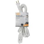 HDX12ft. 16/2 Light Duty Indoor Multi-Outlet Extension Cord with Twin Ends, White (HWHDT16212)