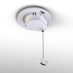 5 in. 7.5-Watt White Pull Chain LED Lampholder with Adjustable CCT 2700K, 3000K, 5000K (PC5824)