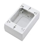 LegrandWiremold Non Metallic Wire Series 1-3/4 in. Raceway Device Box, White (NMW35)