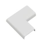 Legrand Wiremold Non-Metallic PVC Raceway Flat Elbow, White (2-Pack) - NMW6