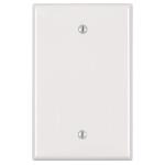 Leviton1-Gang White Blank Plate Nylon Midway/Midsize Wall Plate (10-Pack) - M52-0PJ13-0WM