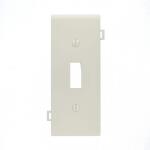 Leviton1-Gang White Toggle Nylon Standard Sectional Center Panel Wall Plate (1-Pack) - 905-0PSC1-00W