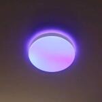 LIFX 15 in. White Indoor Selectable LED Flush Mount Multi-Color Smart Wi-Fi Ceiling Light LFXRND1556C/WH