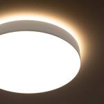 LIFX 15 in. White Indoor Selectable LED Flush Mount Multi-Color Smart Wi-Fi Ceiling Light LFXRND1556C/WH