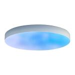 LIFX 15 in. White Indoor Selectable LED Flush Mount Multi-Color Smart Wi-Fi Ceiling Light LFXRND1556C/WH