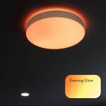 LIFX 15 in. White Indoor Selectable LED Flush Mount Multi-Color Smart Wi-Fi Ceiling Light LFXRND1556C/WH