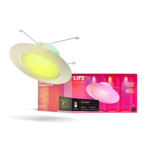 LIFX 5/6 in. 65-Watt Equivalent Multi-Color Smart Retrofit Integrated LED Recessed Downlight