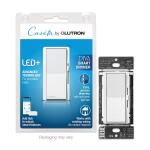 Lutron Diva Smart Dimmer Switch for Caseta Smart Lighting, 150-Watt LED (DVRF-6L-WH-R) White DVRF-6L-WH-R