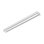 Metalux8 ft. 2-Light Linear White Integrated LED Garage Strip Light with 8913 Lumens, 4000K (8ST2L8040R)