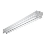 Metalux32-Watt 2-Light White 4 ft. Fluorescent Strip Light (SSF232R)