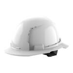 MilwaukeeBOLT White Type 1 Class C Full Brim Vented Hard Hat with 4 Point Ratcheting Suspension (48-73-1201)