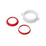 Oatey1-1/2 in. Sink Drain Pipe Plastic Slip-Joint Nut with Rubber Reducing Washers (HDC2698C)