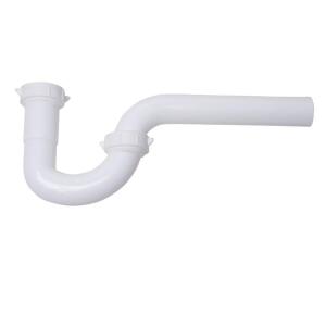 Oatey1-1/4 in. White Plastic Sink Drain P- Trap (HDC9700B)