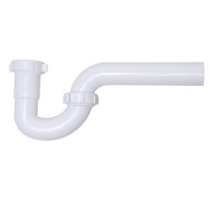 Oatey1-1/2 in. White Plastic Sink Drain P- Trap (HDC9704B)