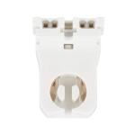 PhilipsLow Profile 6.5 In. 600V White Lamp Socket for Bi-Pin Fluorescent Lamp Holder (2-Pack) (496646)