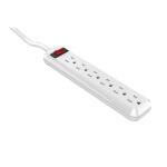 4 ft. 6-Outlet Power Strip with 45° Angle Plug ( YLPT-90)